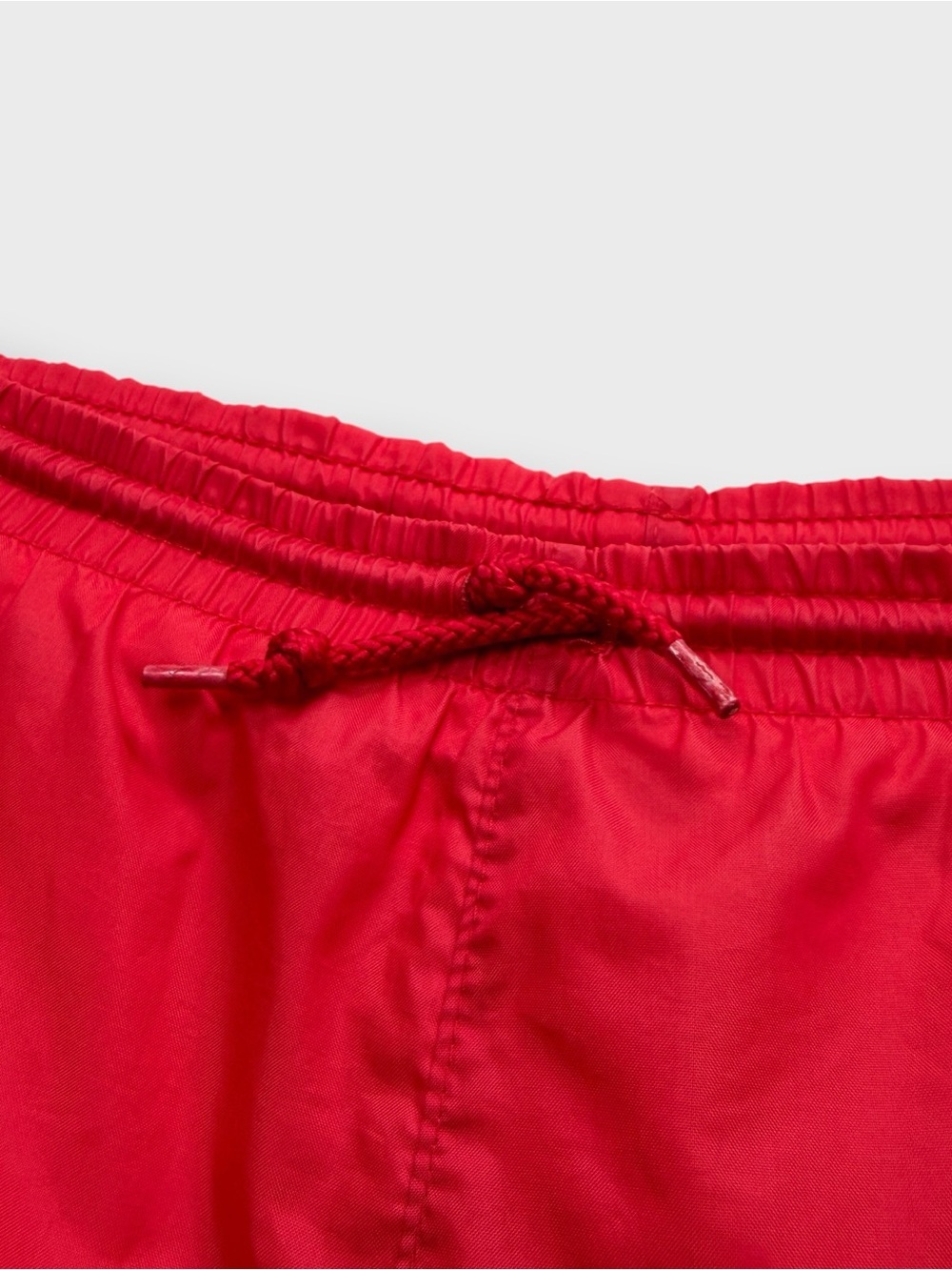 Vintage 90s Nike Lined Shorts, Soccer Gym Workout Track Nylon Drawstring Pockets - Picture 4 of 9